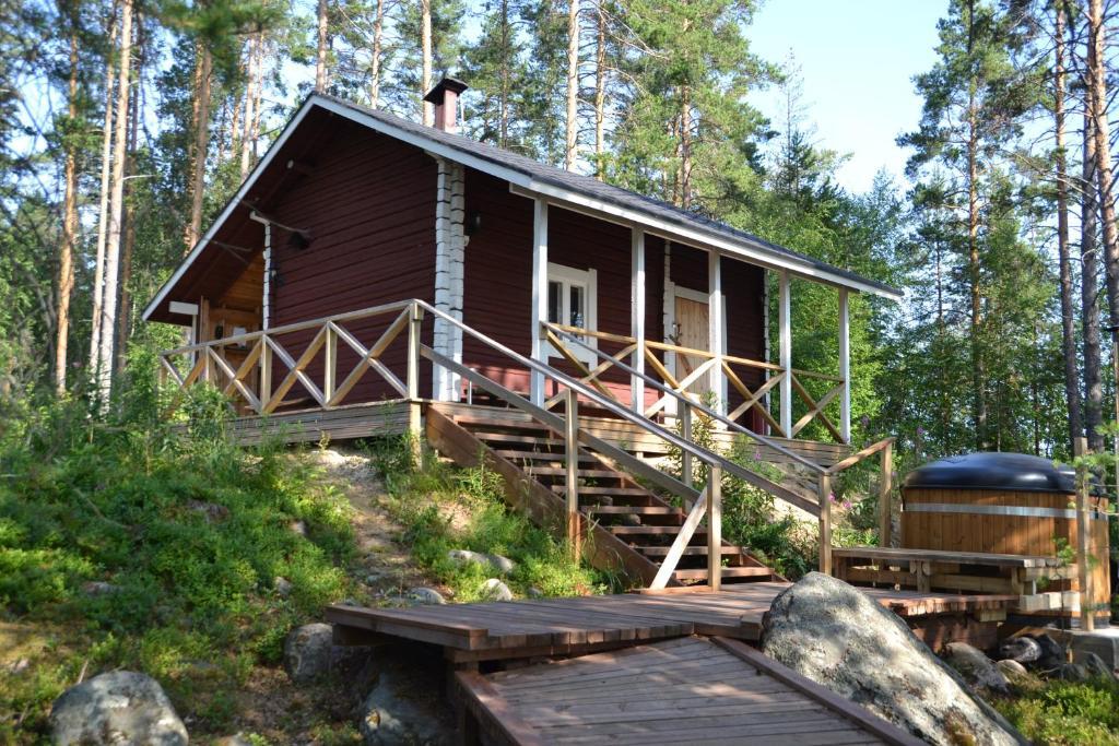 Kokonvaara Holiday Home Tuomarniemi חדר תמונה